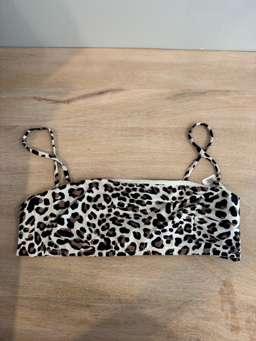 Vitamin A Leopard Print Bikini Top